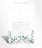 Eucalyptus Bloom Wedding Invitation - Image 3