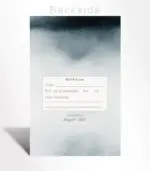 Midnight Mist Wedding Invitation - Image 3