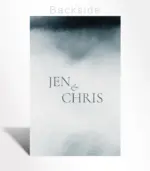 Midnight Mist Wedding Invitation - Image 4