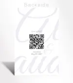 Elegant Photo Frame Save the Date - Image 2