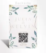 Sage Botanical Classic Wedding Invitation - Image 2