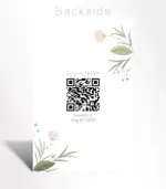 Soft Blossom Minimal Wedding Invitation - Image 2
