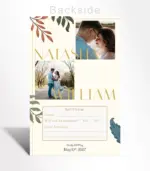 Elegant Botanical Photo Save the Date - Image 3