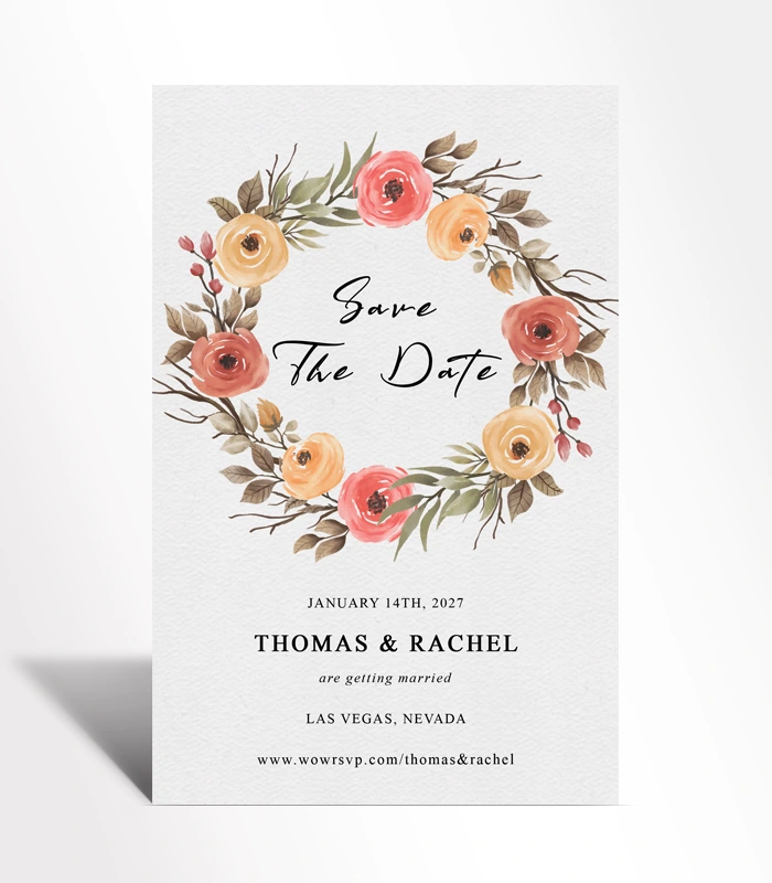 702 Blush Meadow Save the Date - Image 1
