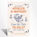 Playful Hearts Save the Date