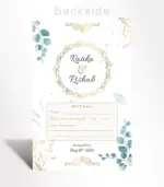 Royal Botanical Save the Date Card - Image 3
