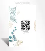 Eucalyptus Grace Save the Date Card - Image 2