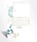 Eucalyptus Grace Save the Date Card - Image 3