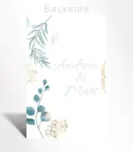 Eucalyptus Grace Save the Date Card - Image 4