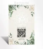 Enchanted Eucalyptus Save the Date Card - Image 2