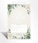 Enchanted Eucalyptus Save the Date Card - Image 3