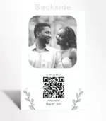 Timeless Photo Save the Date Card - Image 2