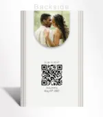 Elegant Arch Photo Save the Date Card - Image 2