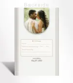 Elegant Arch Photo Save the Date Card - Image 3
