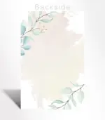 Sage Watercolor Wedding Invitation - Image 4