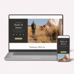 Golden Promise with Gallery - RSVP Website