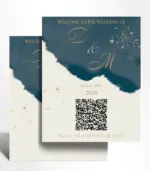 Midnight Vow QR Welcome Sign - Image 3