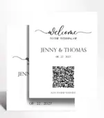 Mon Amour QR Welcome Sign - Image 3