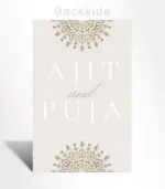 Timeless Gold Floral Wedding Invitation - Image 4