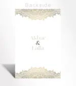 Elegant Gold Mandala Wedding Invitation - Image 4