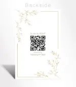 Golden Willow Wedding Invitation - Image 2
