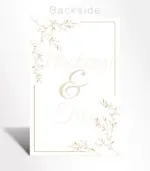 Golden Willow Wedding Invitation - Image 4