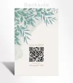 Sage Garden Wedding Invitation - Image 2