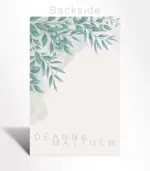 Sage Garden Wedding Invitation - Image 4