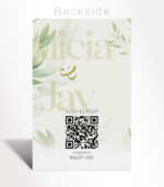 Olive Whisper Wedding Invitation - Image 2