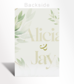 Olive Whisper Wedding Invitation - Image 4