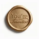 Gold Wax Seal