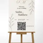 Liora QR Welcome Sign