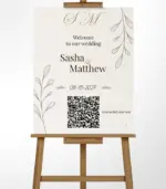 Liora QR Welcome Sign