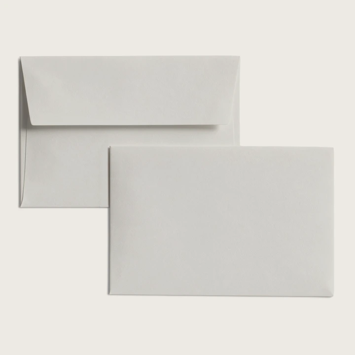 Silver Metallic Envelope Silver Metallic Envelopes - Image 1