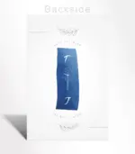 Blue Watercolor Rose Wedding Invitation - Image 4